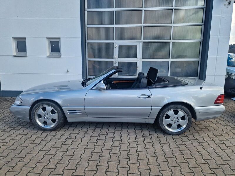 Gebraucht Mercedes SL320 224 PS (164 kW) 2001 Silber (metallic) Cabrio