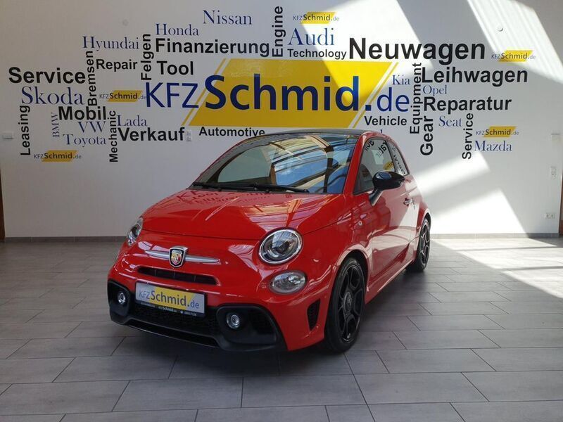Rot Gebraucht 2020 Abarth 595C Pista Cabrio | 16.990 € (Fairer Preis) - Bild 1/4
