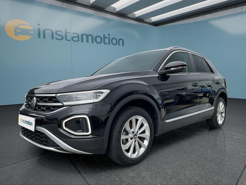 Schwarz Gebraucht 2024 VW T-Roc SUV | 29.149 € (Guter Preis) - Bild 1/4
