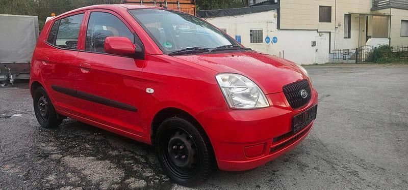 Gebraucht Kia Picanto LX 65 PS (47 kW) 2007 Rot Kleinwagen