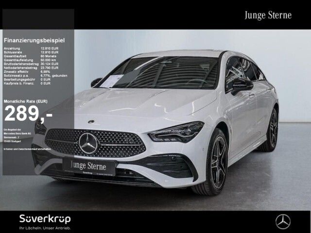 Weiß Gebraucht 2024 Mercedes CLA250 Shooting Brake Kombi | 33.125 € (Guter Preis) - Bild 1/4