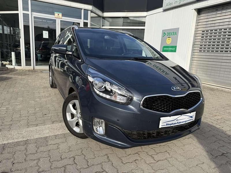Gebraucht Kia Carens Edition 7 116 PS (85 kW) 2015 (ku9) newport blue Van / Kleinbus