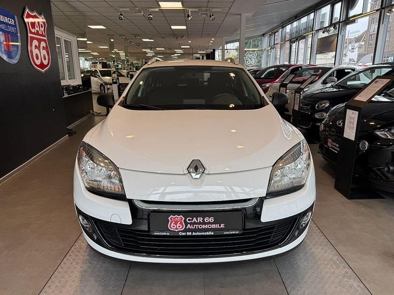 Gebraucht Renault Mégane GrandTour 101 PS (74 kW) 2013 Weiß Kombi
