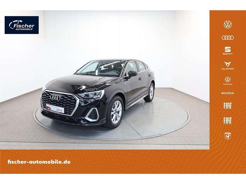Mythosschwarz metallic Gebraucht 2024 Audi Q3 Sportback S-Line SUV | 38.440 € (Guter Preis) - Bild 1/4