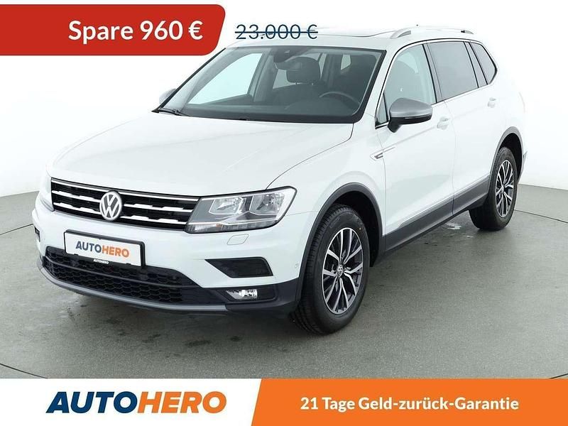 Pure white Gebraucht 2018 VW Tiguan Allspace Comfortline SUV | 22.040 € (Guter Preis) - Bild 1/3