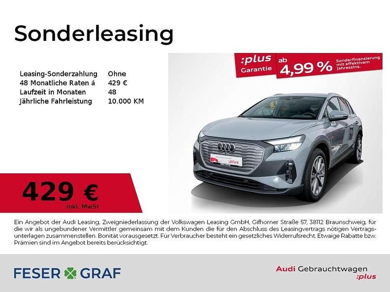 Gebraucht Audi Q4 e-tron Ambiente 210 kW (286 PS) 2025 Kieselgrau SUV