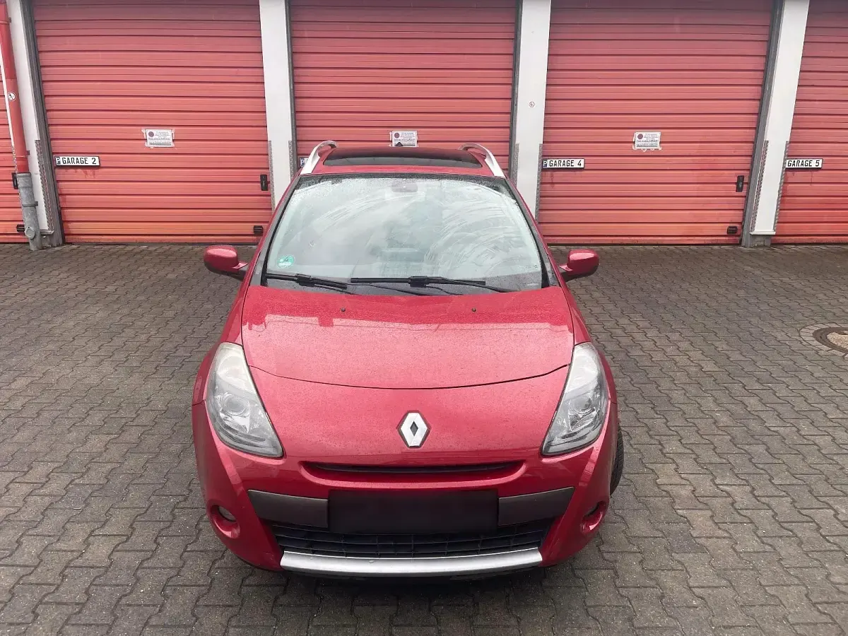 Gebraucht Renault Clio 103 PS (75 kW) 2009 Rot Kombi