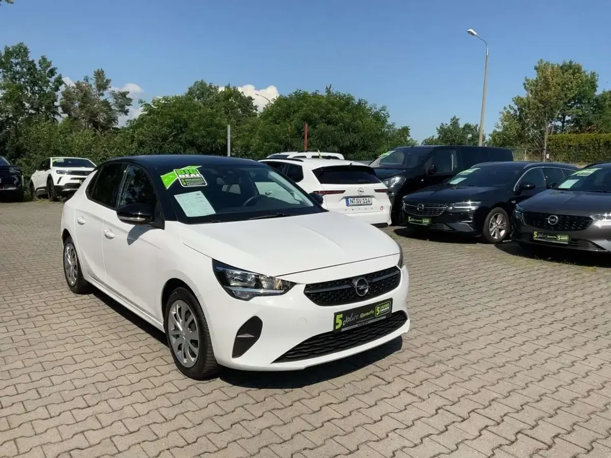 Gebraucht Opel Corsa Edition 101 PS (74 kW) 2022 Weiß Kleinwagen