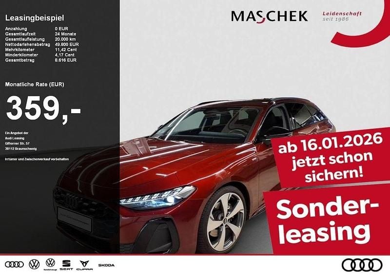 Grenadinerot metallic Gebraucht 2025 Audi A5 S-Line Kombi | 47.440 € (Superpreis) - Bild 1/4