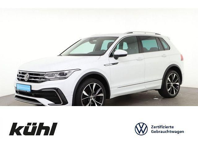Weiß Gebraucht 2021 VW Tiguan R-line SUV | 28.980 € (Guter Preis) - Bild 1/4