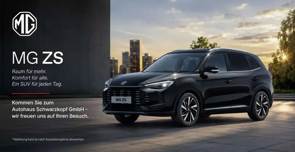 Neu MG ZS Luxury 197 PS (144 kW) 2026 Pebble black SUV