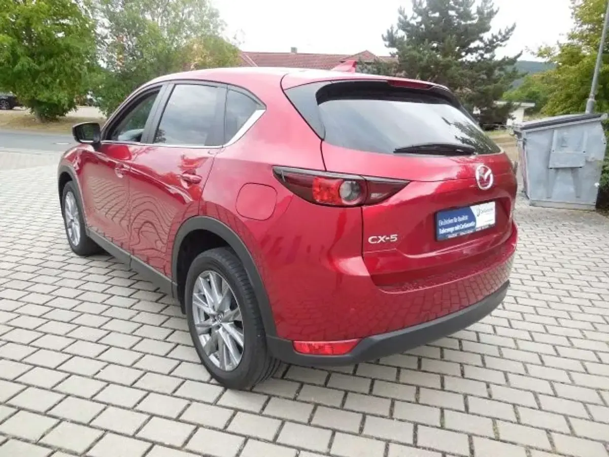 Gebraucht Mazda CX-5 Ad'Vantage 184 PS (135 kW) 2021 Magmarot metallic SUV