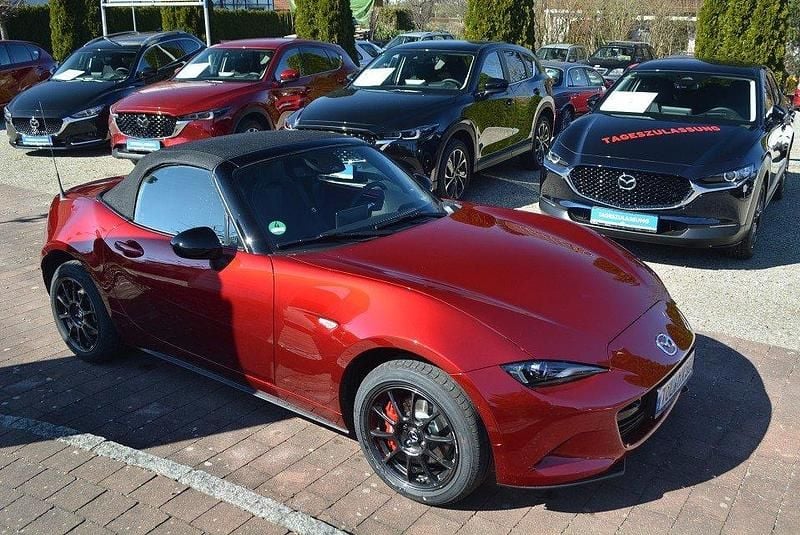 Gebraucht Mazda MX5 Homura-Line 132 PS (97 kW) 2025 Soul red crystal Cabrio