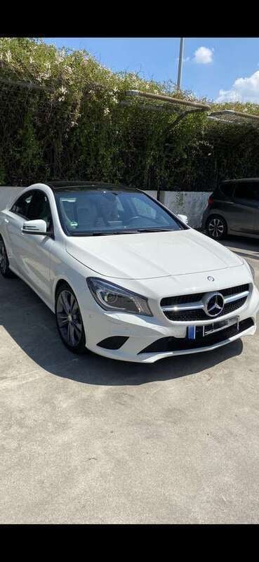 Weiß Gebraucht 2014 Mercedes CLA200 Coupé | 11.200 € (Superpreis) - Bild 1/4