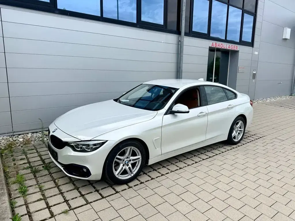 Gebraucht BMW 430 Gran Coupé Sport Line 252 PS (185 kW) 2019 Weiß Coupé