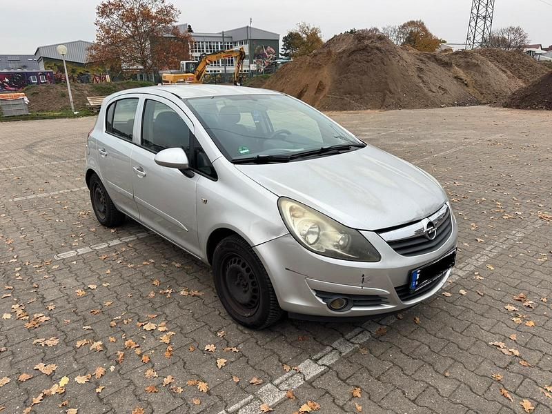 Gebraucht Opel Corsa 75 PS (55 kW) 2007 Silber Kleinwagen