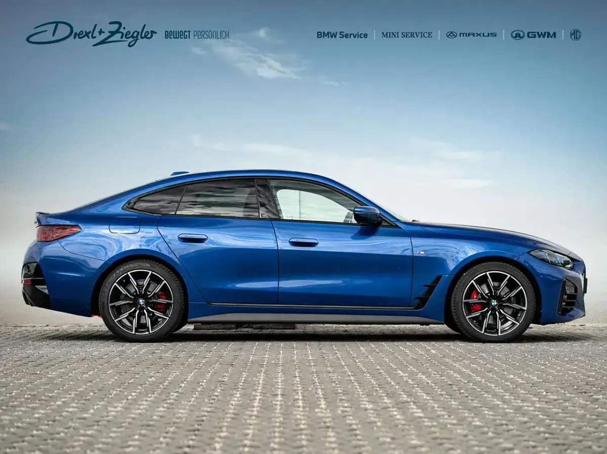 Gebraucht BMW 420 M Sport 190 PS (139 kW) 2025 M portiamo blau metallic Coupé