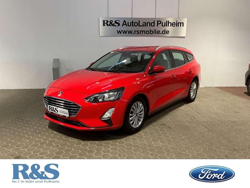 Rot Gebraucht 2019 Ford Focus Titanium Kombi | 15.780 € (Guter Preis) - Bild 1/4
