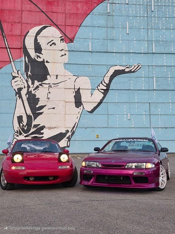 Violett Gebraucht 1995 Nissan Silvia S Coupé | 22.000 € - Bild 1/4
