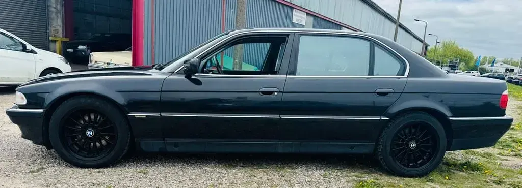 Brugt BMW 750L 326 HK (239 kW) 1998 Sort Sedan