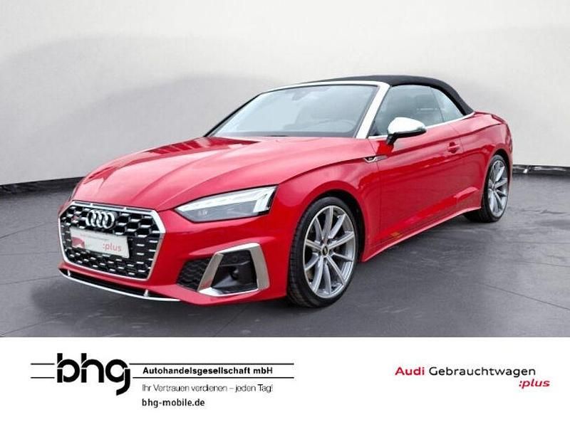 Rot Gebraucht 2023 Audi S5 Ambiente Cabrio | 51.420 € (Guter Preis) - Bild 1/4