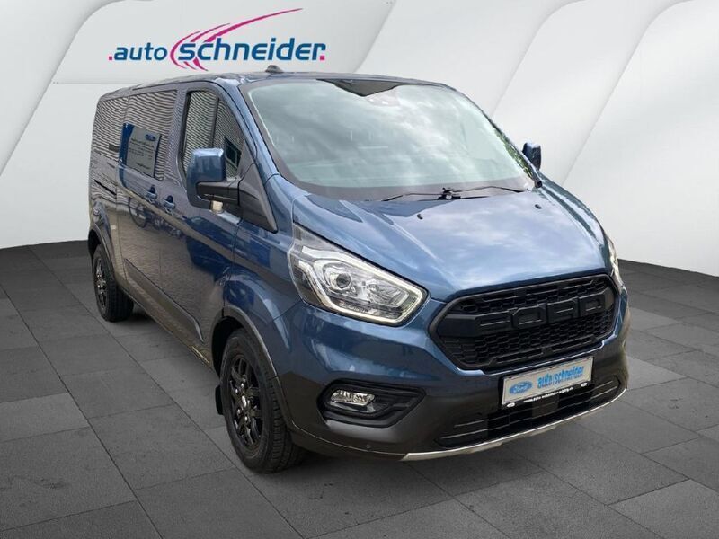 Gebraucht Ford Transit Custom Trend 131 PS (96 kW) 2023 Chromablau metallic (metallic) Kombi