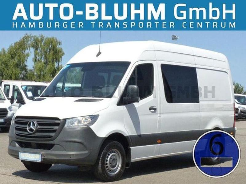 Arktikweiss Gebraucht 2020 Mercedes Sprinter Van | 37.961 € - Bild 1/4