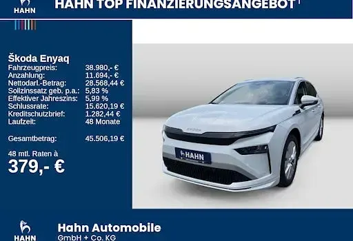 Neu Skoda Enyaq iV Essence 139 kW (190 PS) 2026 Weiß SUV