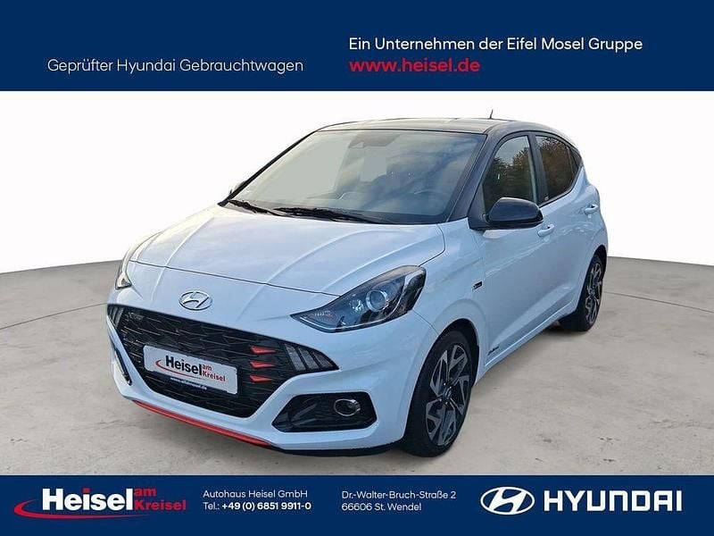 Schwarz Gebraucht 2020 Hyundai i10 N Line Kleinwagen | 14.690 € (Fairer Preis) - Bild 1/4