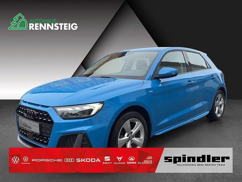 Blau Gebraucht 2020 Audi A1 Sportback S-Line Kleinwagen | 17.990 € (Fairer Preis) - Bild 1/4