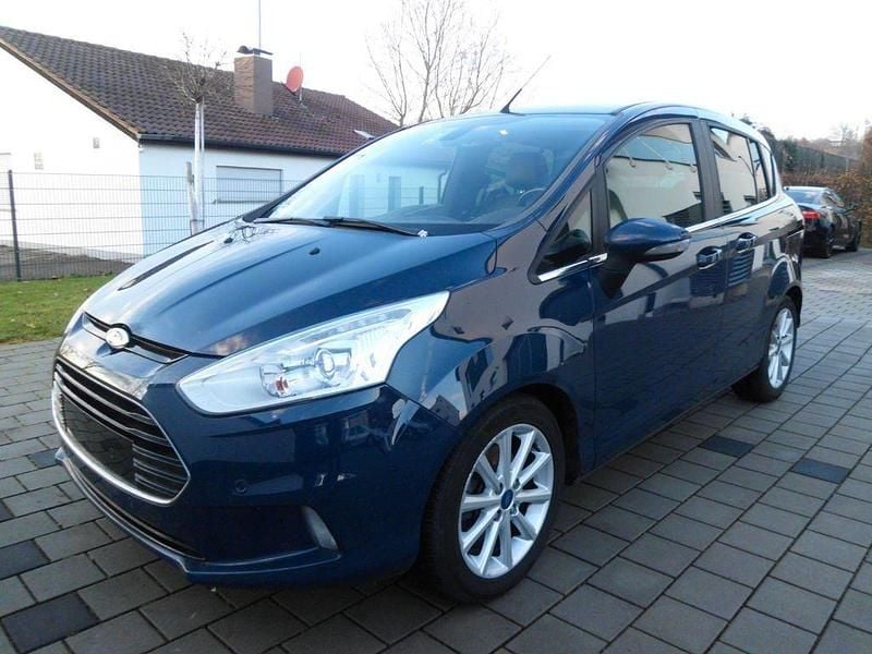 Blau Gebraucht 2016 Ford B-MAX Titanium Van / Kleinbus | 2.690 € (Superpreis) - Bild 1/4
