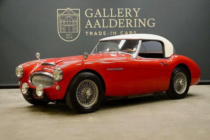 Rot Gebraucht 1962 Austin Healey 3000 MK II Cabrio | 38.500 € - Bild 1/4