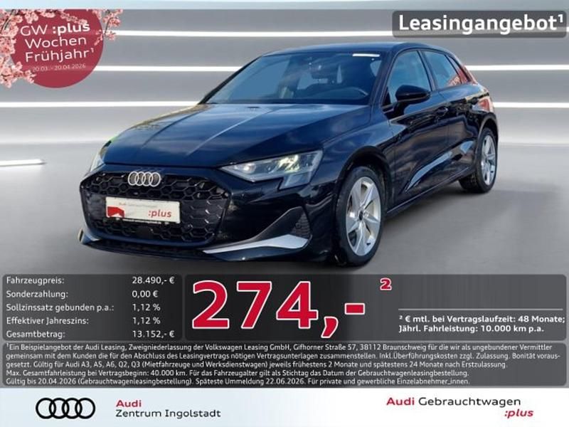Gebraucht Audi A3 Advanced Plus 116 PS (85 kW) 2025 Mythosschwarz metallic Limousine