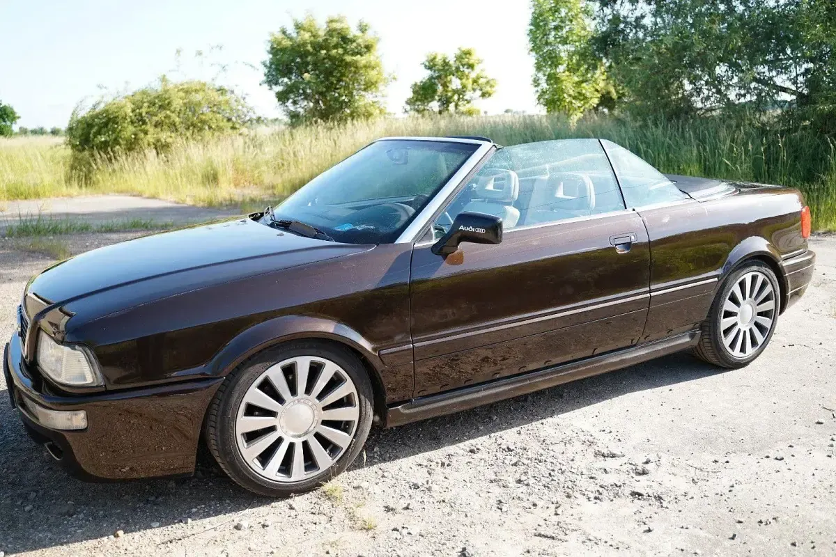 Gebraucht Audi Cabriolet 116 PS (85 kW) 1995 Braun Cabrio