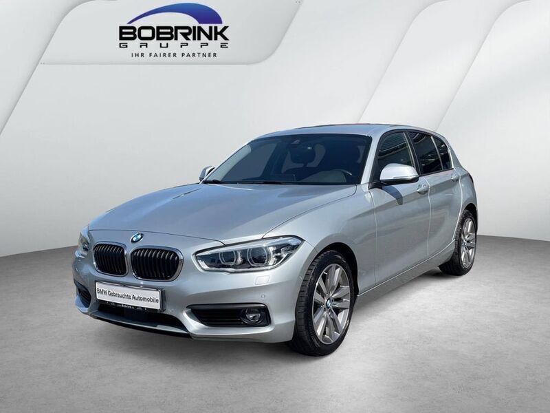 Silber Gebraucht 2017 BMW 120 Advantage Kleinwagen | 16.880 € (Fairer Preis) - Bild 1/4