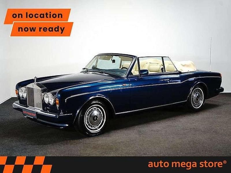 Gebraucht Rolls Royce Corniche 218 PS (160 kW) 1990 Blau Cabrio