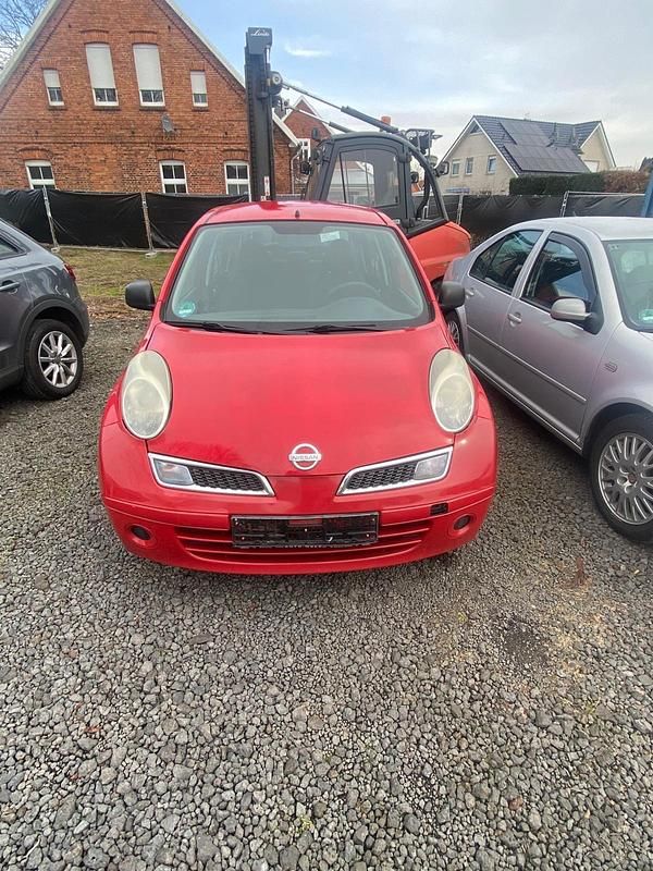 Gebraucht Nissan Micra 65 PS (47 kW) 2010 Rot Kleinwagen