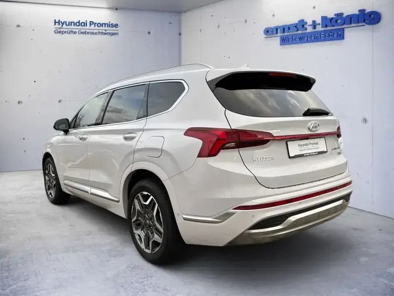 Gebraucht Hyundai Santa Fe Signature 265 PS (194 kW) 2023 Glacier white mineraleffekt SUV