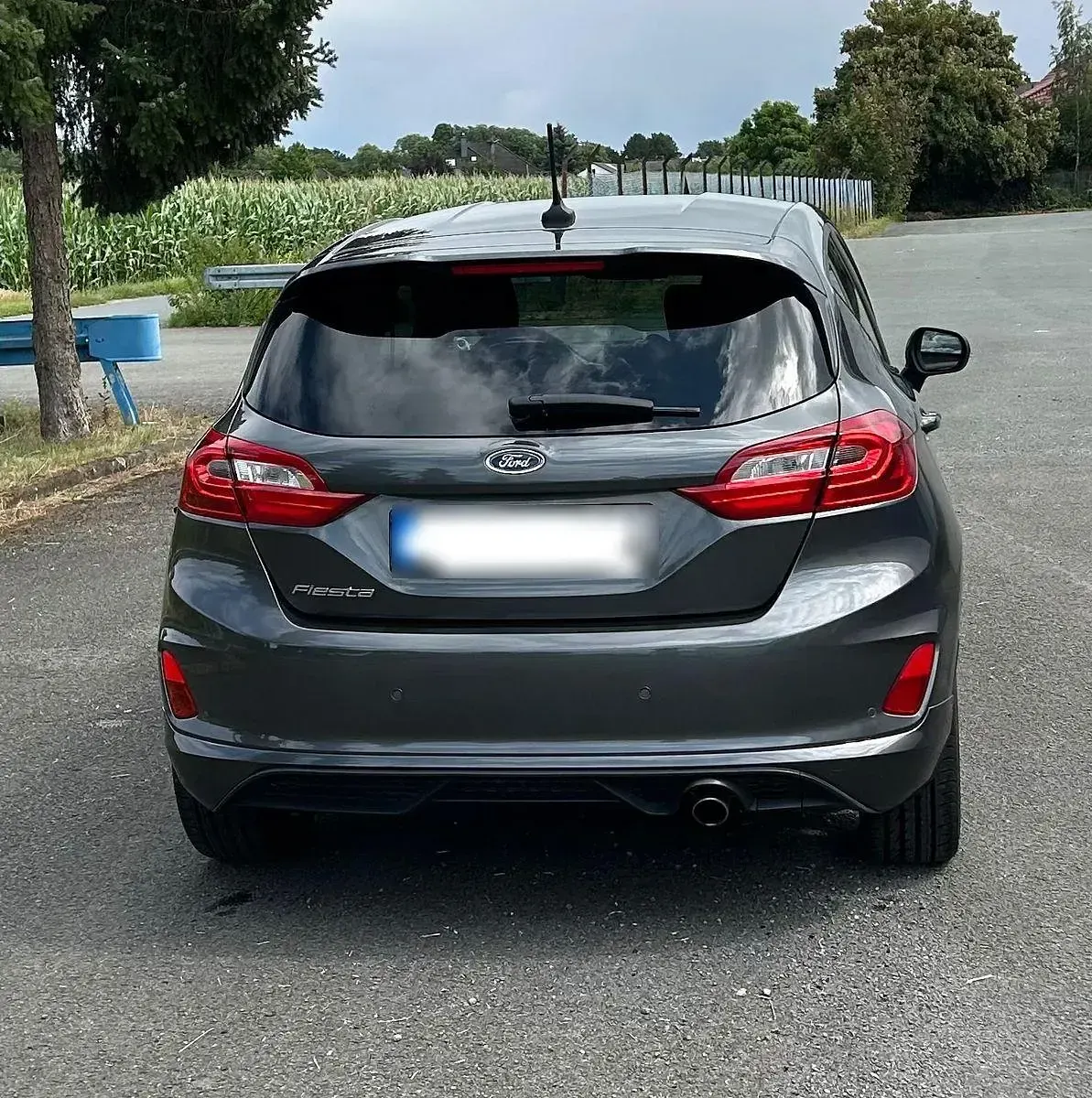 Gebraucht Ford Fiesta ST-Line 101 PS (74 kW) 2018 Grau Kleinwagen