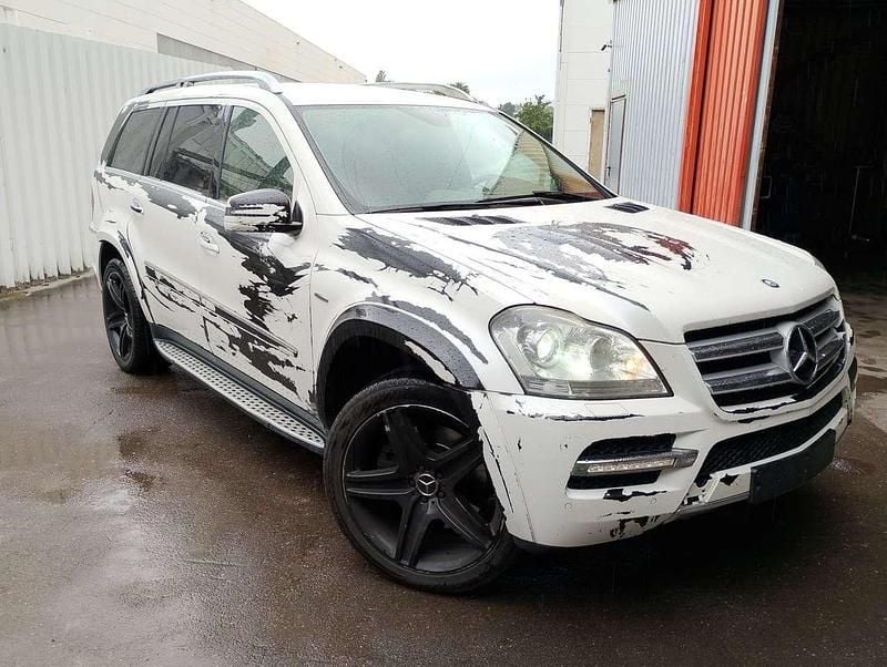 Designo white met. Gebraucht 2011 Mercedes GL350 AMG SUV | 12.500 € (Superpreis) - Bild 1/4