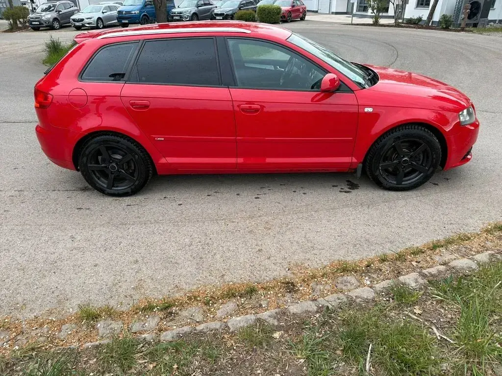 Brugt Audi A3 S-Line 200 HK (147 kW) 2006 Rød Hatchback