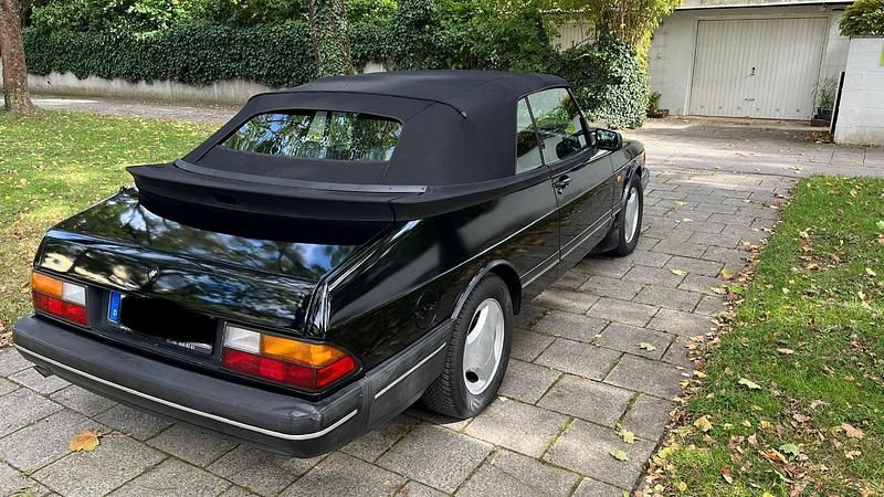 Gebraucht Saab 900 Cabriolet 140 PS (102 kW) 1992 Schwarz Cabrio
