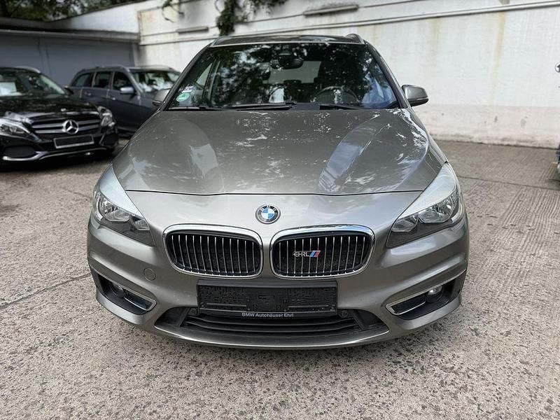 Gebraucht BMW 218 Active Tourer Luxury Line 136 PS (100 kW) 2014 Platinsilbermetallic Van / Kleinbus
