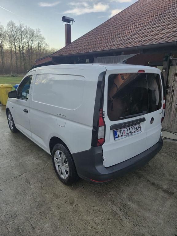 Gebraucht VW Caddy Life 122 PS (89 kW) 2022 Weiß Van / Kleinbus