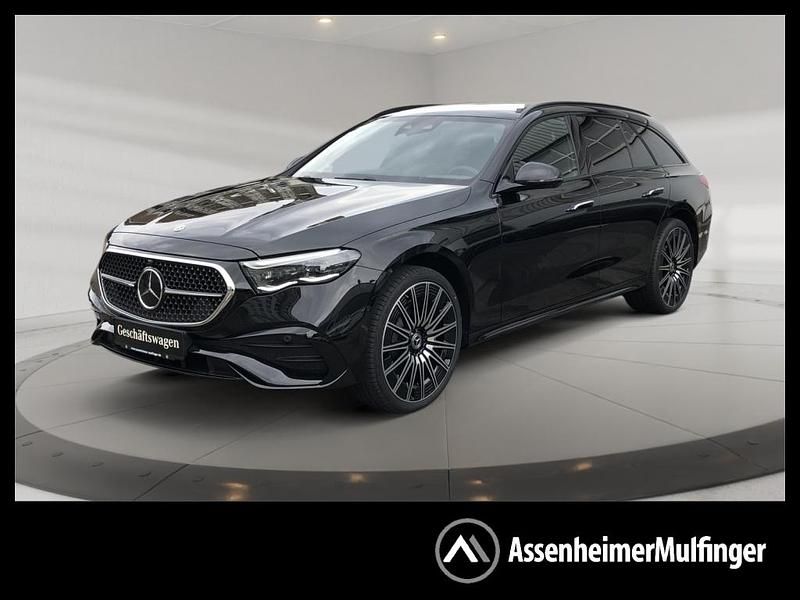 Metalliclack obsidianschwarz Gebraucht 2025 Mercedes E450 Kombi | 98.980 € (Teuer) - Bild 1/4