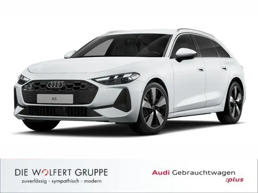 Gebraucht Audi A5 Basis 204 PS (150 kW) 2025 Gletscherweiß metallic Kombi
