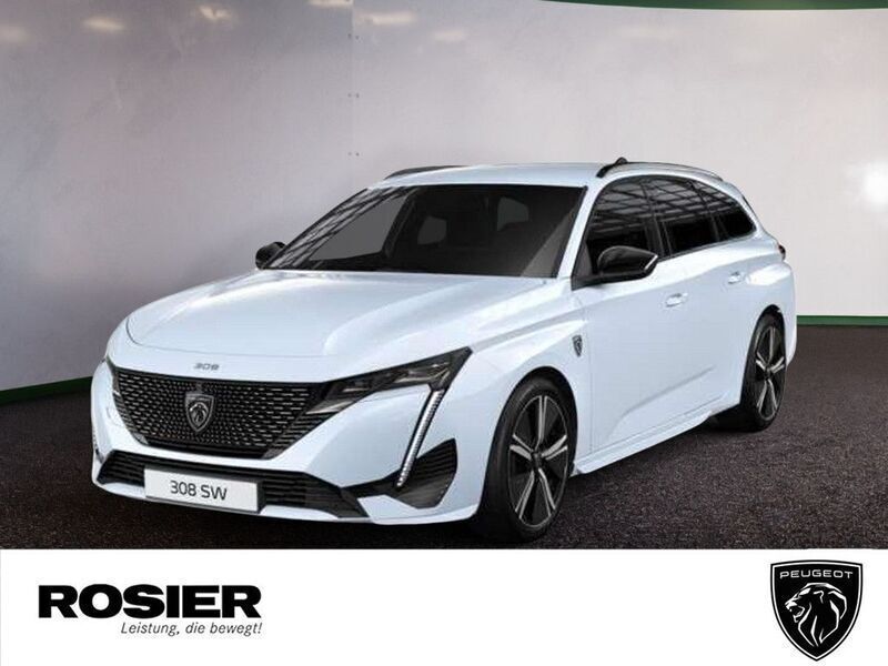 Weiss / okenit weiss Neu 2025 Peugeot 308 GT Kombi | 48.340 € - Bild 1/4