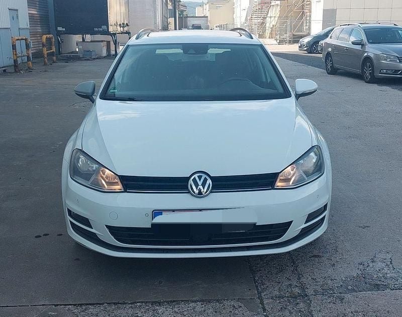 Weiß Gebraucht 2013 VW Golf VII Comfortline Kombi | 7.300 € (Fairer Preis) - Bild 1/4