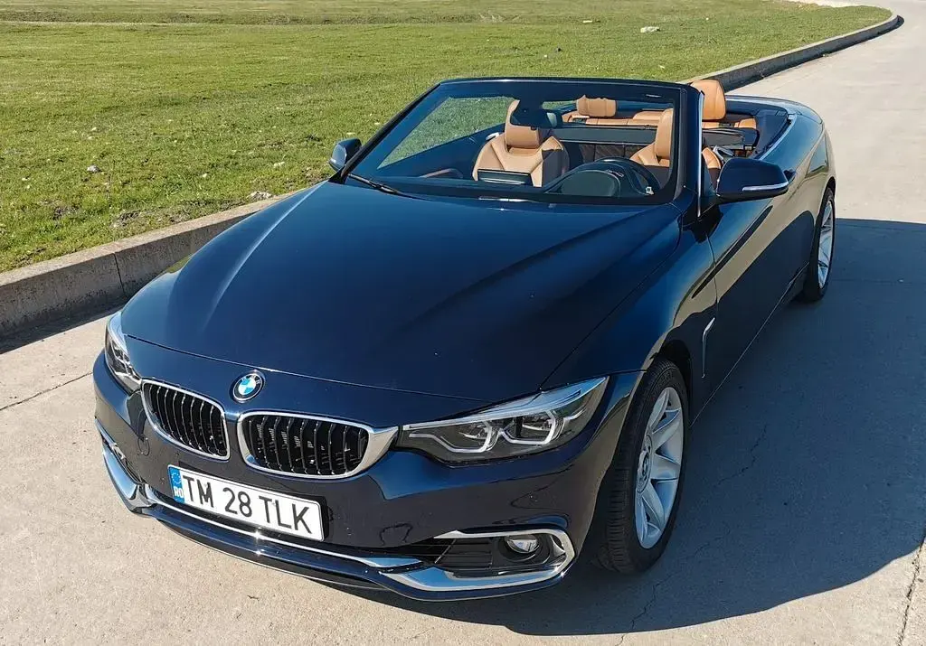 Gebraucht BMW 430 Cabriolet Luxury Line 252 PS (185 kW) 2018 Blau Cabrio