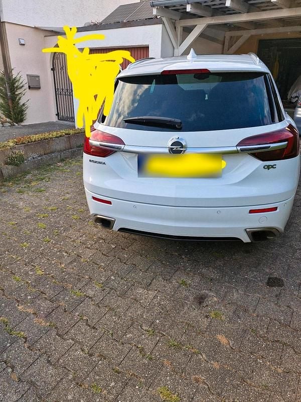 Gebraucht Opel Insignia OPC 325 PS (239 kW) 2016 Weiß Kombi